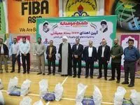 سومین مرحله مشارکت پالایشگاه آبادان در طرح کمک‌های مومنانه

