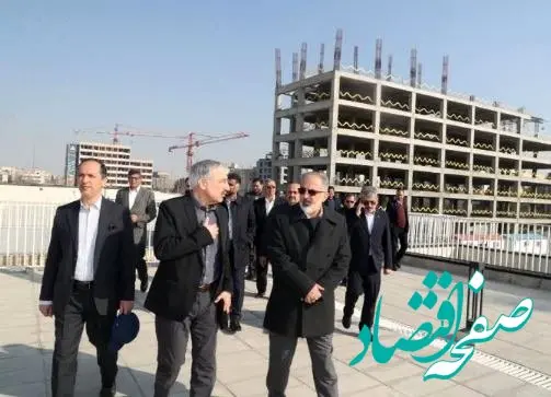 بازدید مدیرعامل بانک مسکن از عملیات اجرایی برج های مسکونی فردوسی مشهد مقدس