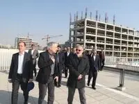 بازدید مدیرعامل بانک مسکن از عملیات اجرایی برج های مسکونی فردوسی مشهد مقدس