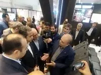بازدید رییس هیات عامل ایمیدرو از غرفه ذوب آهن اصفهان در متافو
