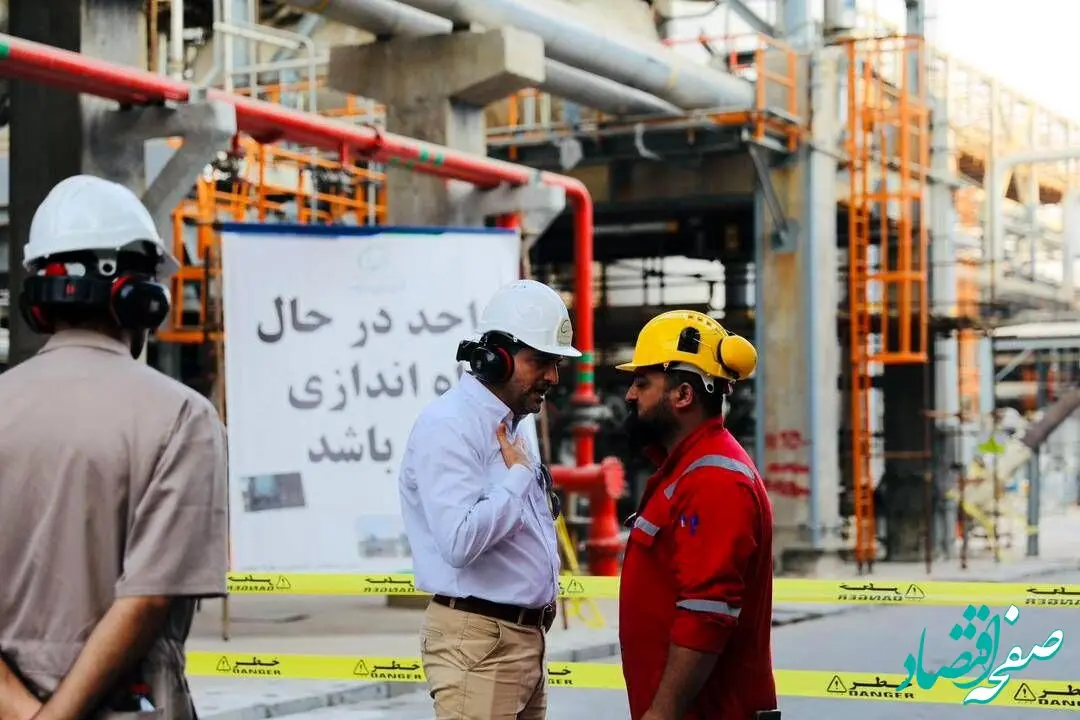 پیشرفت چشمگیر در مسیر راه‌اندازی مجتمع پتروشیمی صدف خلیج فارس