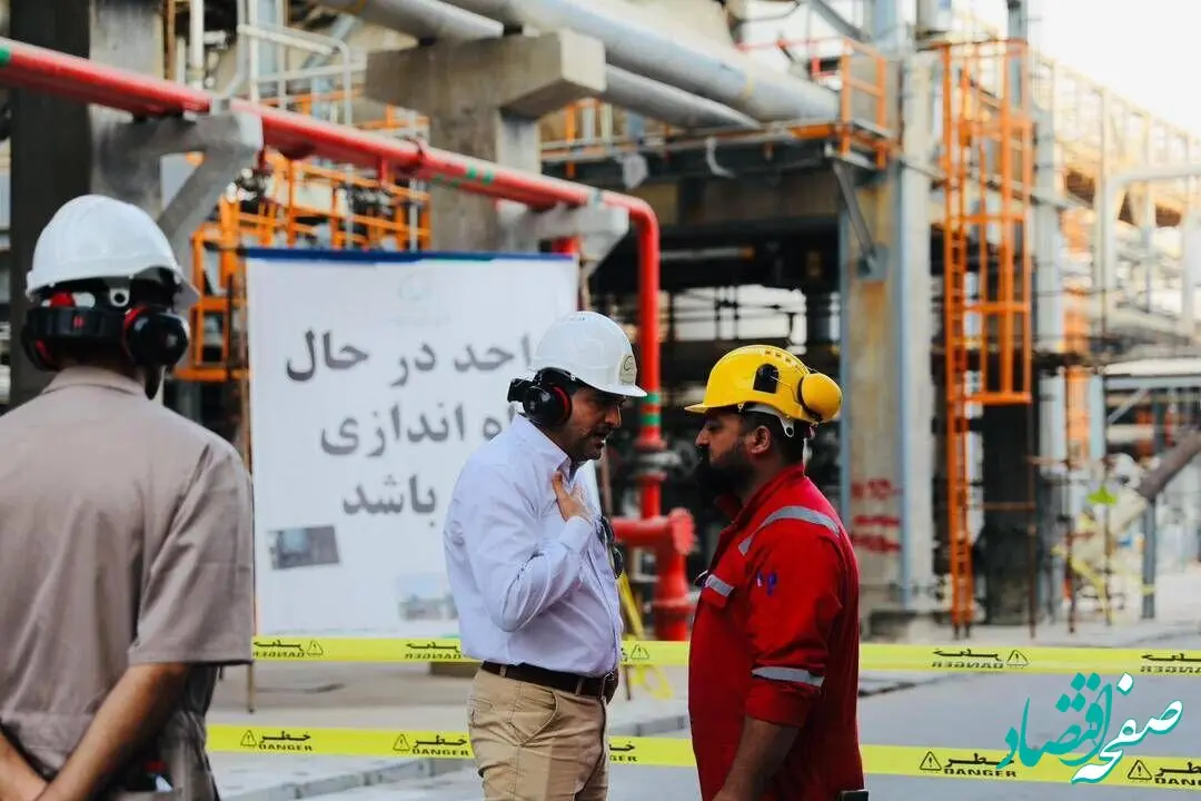پیشرفت چشمگیر در مسیر راه‌اندازی مجتمع پتروشیمی صدف خلیج فارس