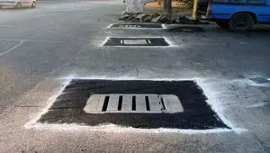 ساماندهی دریچه‌های معابر در منطقه ۲۰