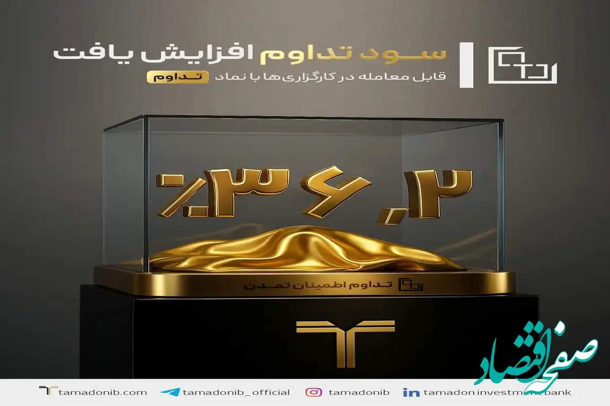 سود تداوم به ۳۶.۲ درصد افزایش یافت
