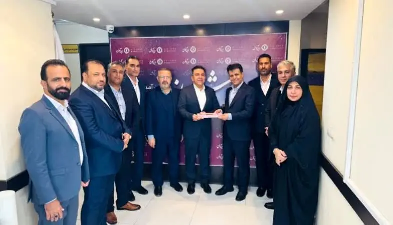 مراسم معارفه رئیس شعبه شیراز بیمه آرمان برگزار شد