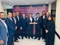 مراسم معارفه رئیس شعبه شیراز بیمه آرمان برگزار شد