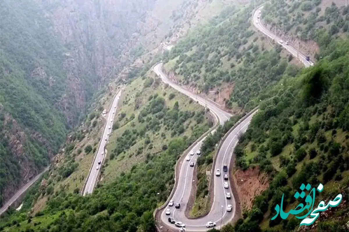 جاده چالوس یکطرفه شد