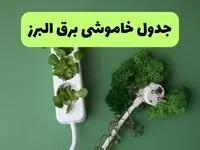 برنامه قطعی برق البرز فردا پنجشنبه ۵ شهریور اعلام شد + لینک