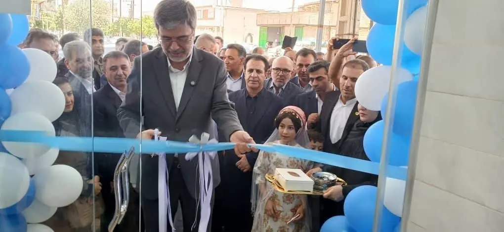 شعبه بیمه ایران در دهدشت افتتاح شد