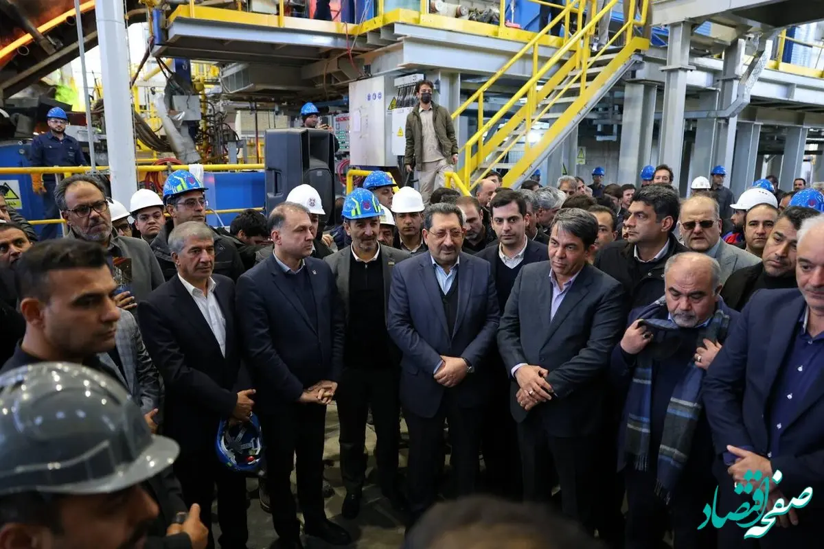 کارخانه تولید مفتول مسی سرچشمه با حضور وزیر صمت افتتاح شد