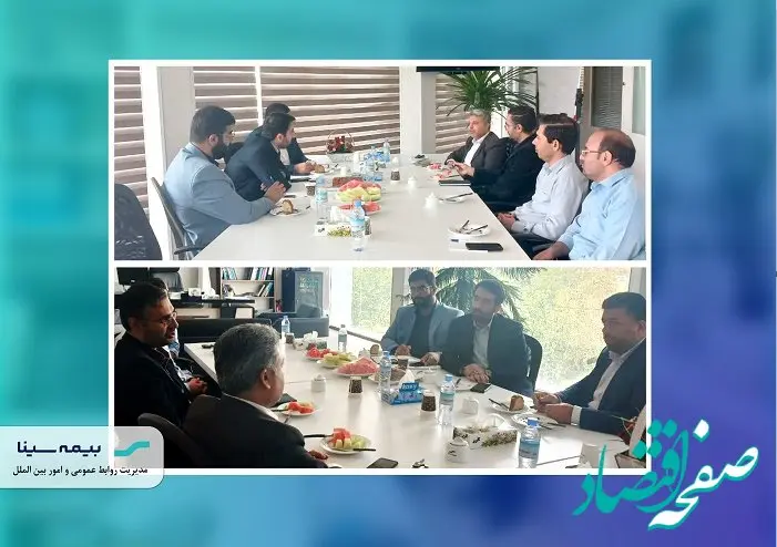 بازدید مدیرکل بازرسی بنیاد مستضعفان از شعبه مشهد بیمه سینا