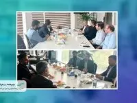 بازدید مدیرکل بازرسی بنیاد مستضعفان از شعبه مشهد بیمه سینا