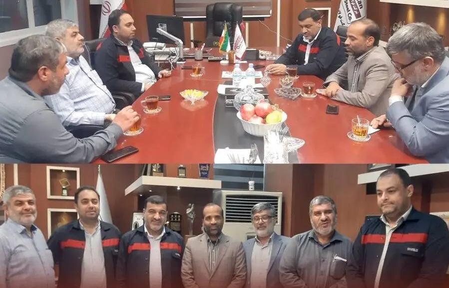 تقدیر مدیرکل بنیاد شهید و امور ایثارگران خوزستان از مدیرعامل شرکت فولاد اکسین