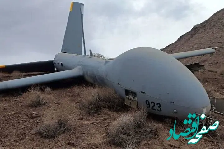 پهپاد هرمس اسرائیل در استان مرکزی منهدم شد