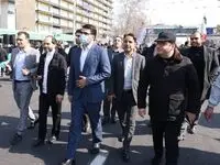 همپای ملت؛ حضور مدیرعامل و مدیران بانک توسعه تعاون در راهپیمایی 22 بهمن