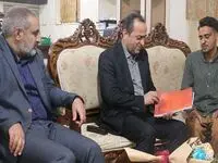 تسهیل حضور مصدوم حادثه بندر رجایی در آزمون سراسری