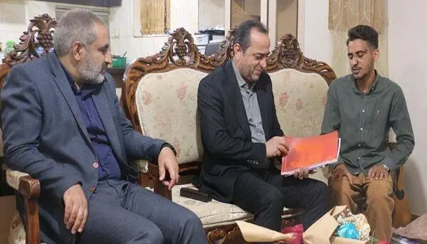 تسهیل حضور مصدوم حادثه بندر رجایی در آزمون سراسری