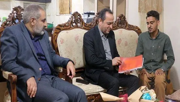 تسهیل حضور مصدوم حادثه بندر رجایی در آزمون سراسری