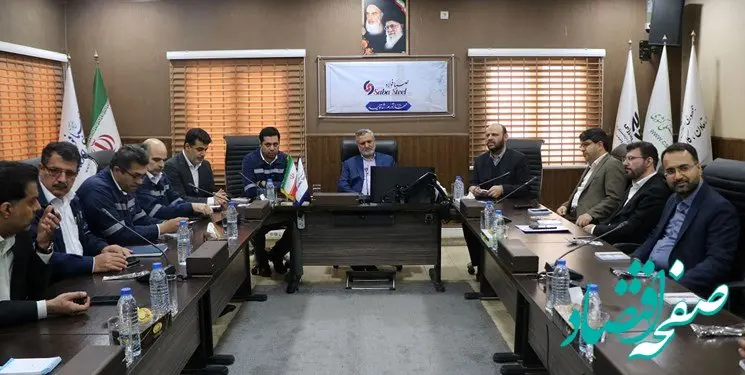  بازدید وزیر تعاون، کار و رفاه اجتماعی از شرکت صبا فولاد خلیج‌‌فارس