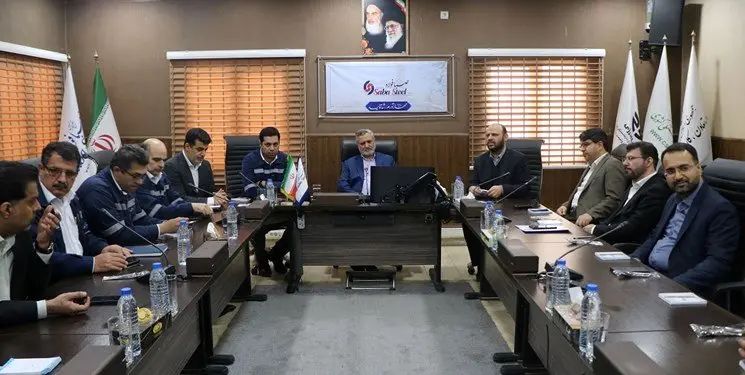 بازدید وزیر تعاون، کار و رفاه اجتماعی از شرکت صبا فولاد خلیجفارس