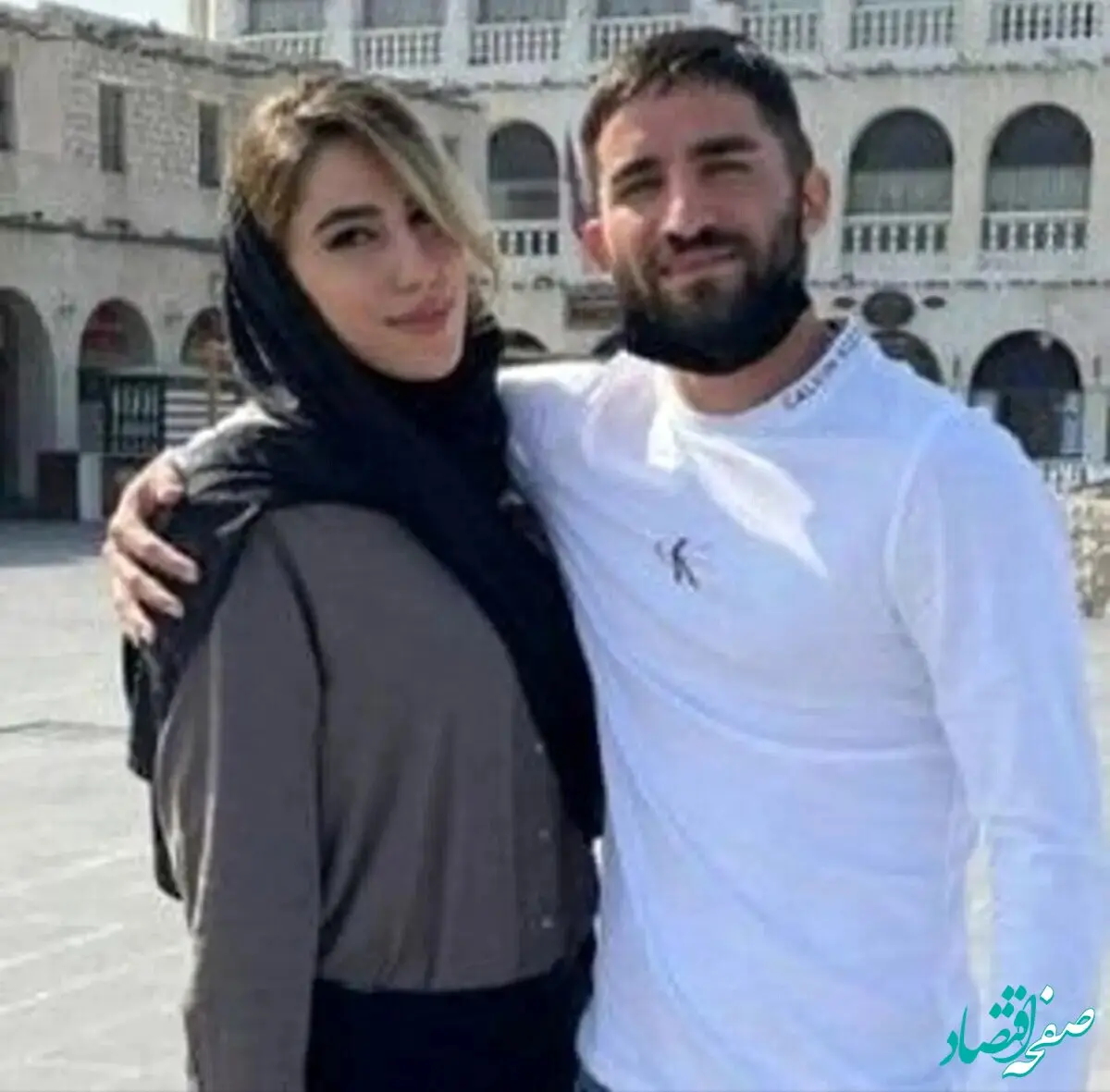 حرف های خصوصی مهرداد محمدی با همسرش درباره بازی استقلال - النصر (تصویر)