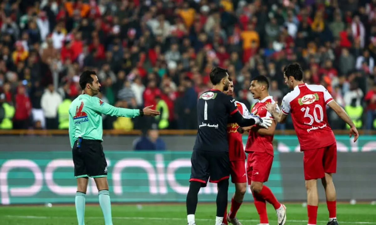 استقلال خوزستان ۱ - پرسپولیس ۰ / شلیک اول آبی های خوزستان به قلب پرسپولیس