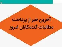 آخرین خبر از پرداخت مطالبات گندمکاران امروز شنبه ۳ شهریور ماه ۱۴۰۳ | وعده شیرین به گندمکاران 