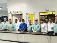 بازدید مدیرعامل فولاد هرمزگان از روند معاینات ادواری کارکنان