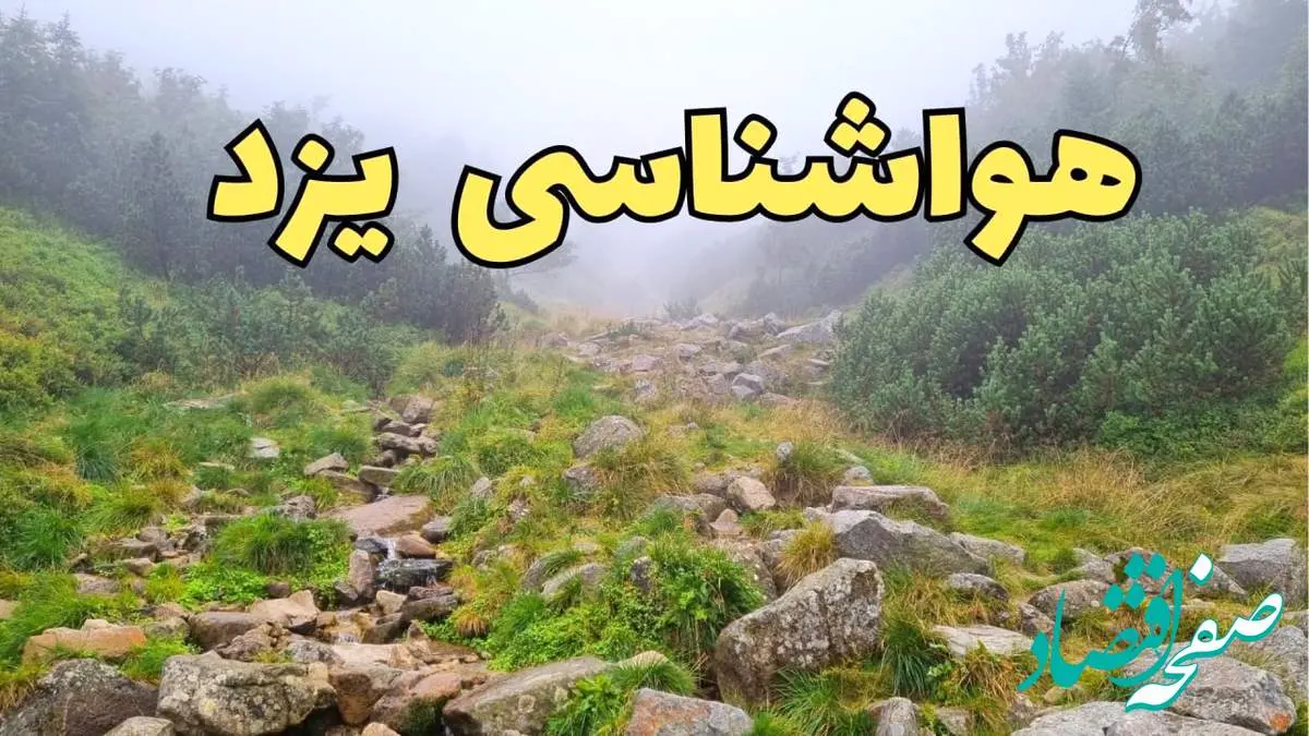 پیش بینی وضعیت آب و هوا یزد فردا شنبه ۱۸ اسفند ماه ۱۴۰۳ | پیش بینی هواشناسی یزد فردا | هوای یزد