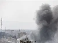 عکسی از حمله سپاه پاسداران به پایگاه آمریکا در دوبی
