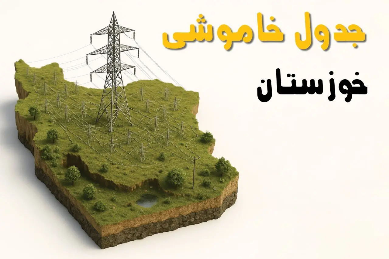 جدول خاموشی برق اهواز جمعه ۲ خرداد ۱۴۰۴ + ساعت قطع برق استان خوزستان جمعه ۲ خرداد ۱۴۰۴