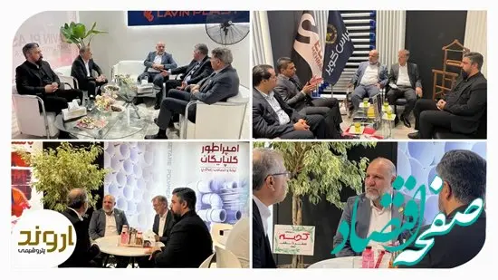 حضور مدیرعامل پتروشیمی اروند در نمایشگاه بین‌المللی صنعت ساختمان