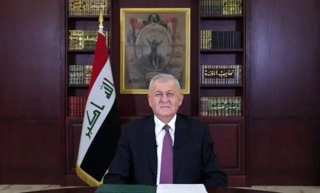 پیام خاص رئیس جمهور عراق به رهبر جدید ایران