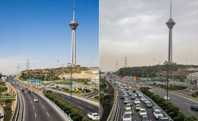هوای تهران امروز دوشنبه ۲۰ بهمن‌ در وضعیت سالم قرار گرفت + جدول
