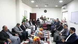 بازدید مدیرعامل سازمان منطقه آزاد از اداره کل گمرک چابهار