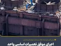 اجرای موفق تعمیرات اساسی واحد احیا مستقیم شرکت فولاد سفیددشت