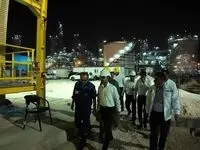 بازدید سیاوش میرحاجی مدیرعامل شرکت پتروشیمی پارس و مدیرارشد شرایط اضطراری شرکت های پتروشیمی منطقه پارس از شرکت پتروشیمی دماوند انرژی عسلویه