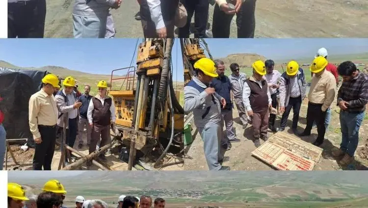 بازدید رئیس سازمان نظام مهندسی معدن ایران از معدن سنگ‌آهن گلالی صبانور