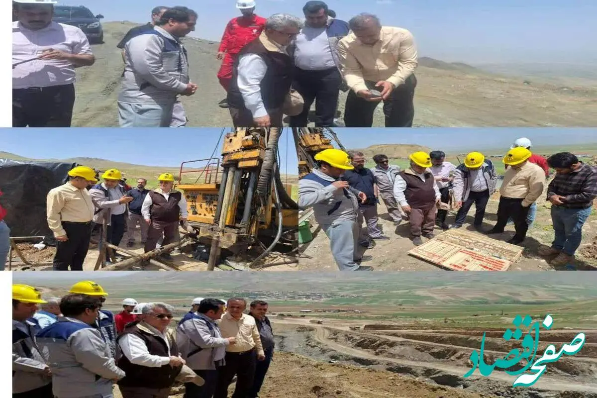 بازدید رئیس سازمان نظام مهندسی معدن ایران از معدن سنگ‌آهن گلالی صبانور