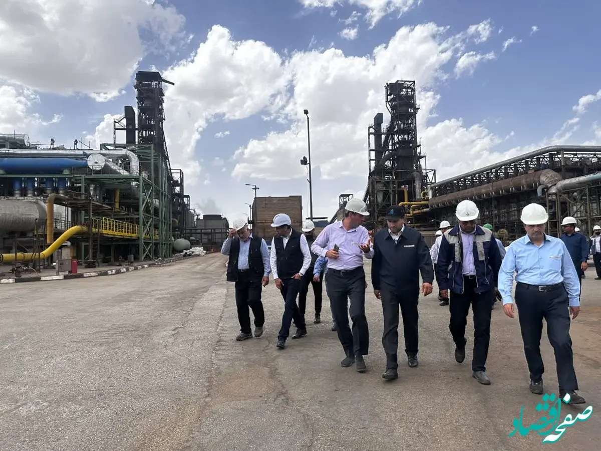 پیشرفت‌های چشمگیر مجتمع گندله‌سازی بهاباد در سال جهش تولید
