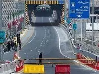 ممنوعیت تردد وسایل نقلیه از کرج و آزادراه تهران -شمال به سمت مازندران 