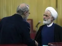 تصویری خاص از سعید جلیلی همزمان با شدت گرفتن انتقادات از کرسنت/ وقتی لاریجانی و محسن رضایی همنشین شدند! 