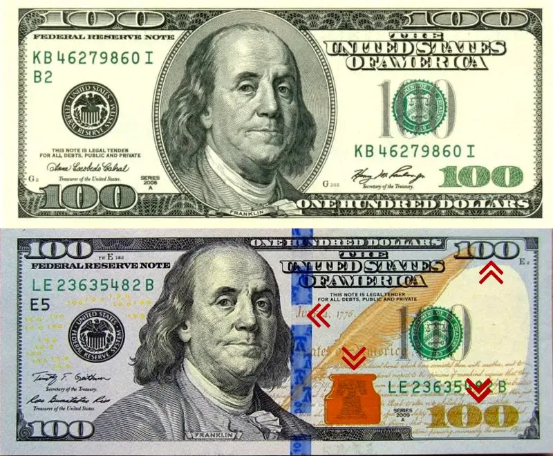 تفاوت‌های مهم اسکناس دلار آبی و سبز که باید بدانید