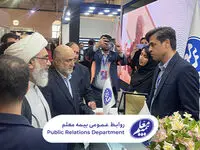 بازدید مسئولان ارشد استانی بوشهر از غرفه بیمه معلم در نمایشگاه صنایع دریایی و دریانوردی ایران