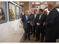 بازدید وزیر میراث فرهنگی، گردشگری و صنایع‌دستی از موزه بانک ملی ایران