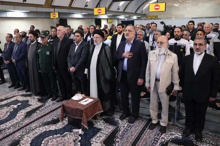 بهرهبرداری از فاز شمالی خط ۶ مترو تهران با مشارکت گروه مپنا