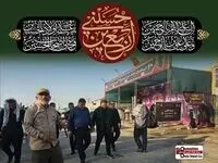 بازدید مدیرعامل شرکت فولاد اکسین خوزستان از موکب این شرکت در مرز شلمچه
