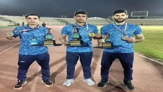 سه مدال رنگارنگ، ارمغان تیم دوومیدانی مس سونگون