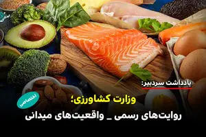 وزارت کشاورزی؛ روایت‌های رسمی، واقعیت‌های میدانی