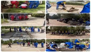 برگزاری مانور عملیاتی سنجش آمادگی نیروهای اجرائی سامانه 137 پلاس در منطقه 20